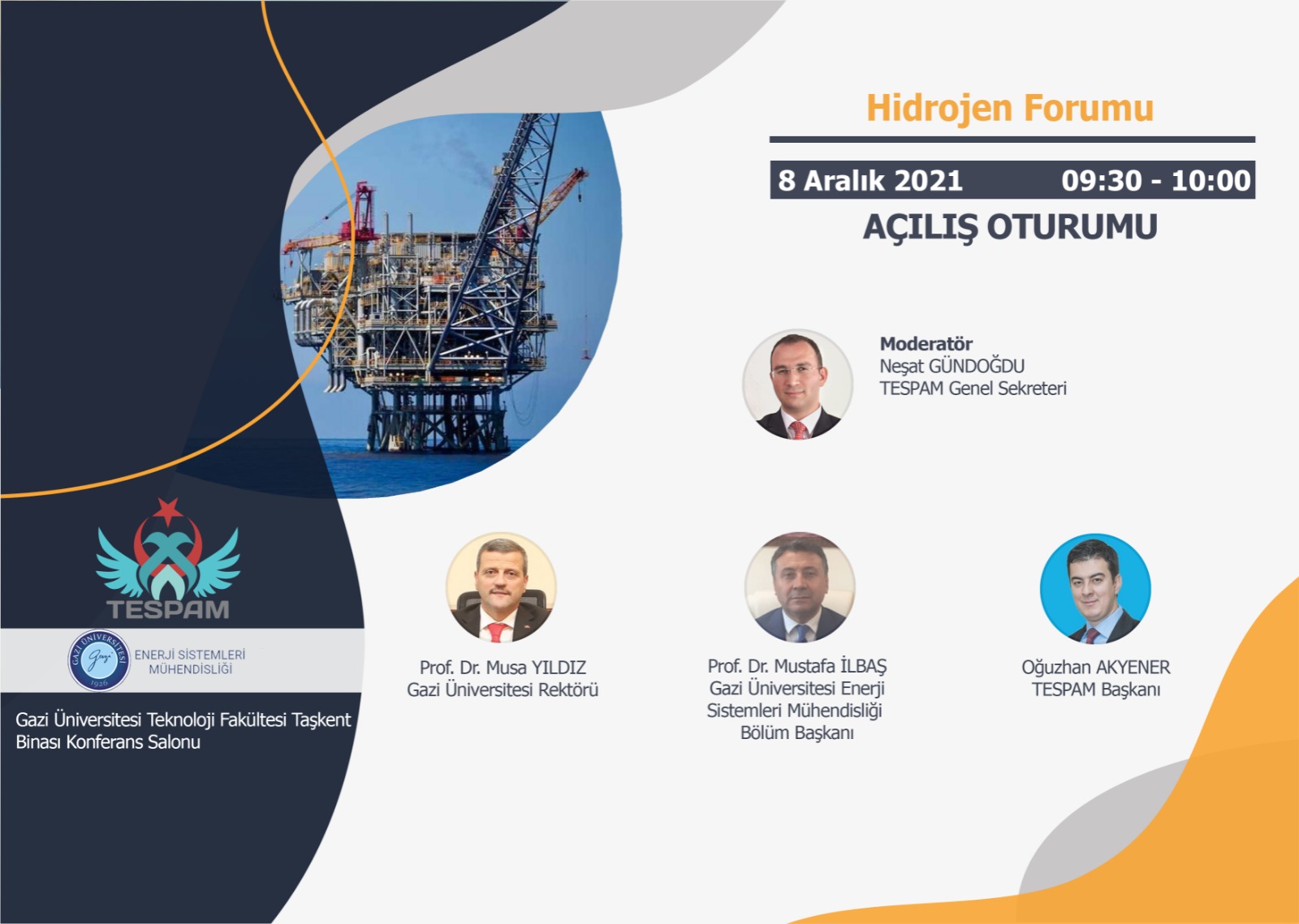 I. International Hydrogen Forum oturum gorseli